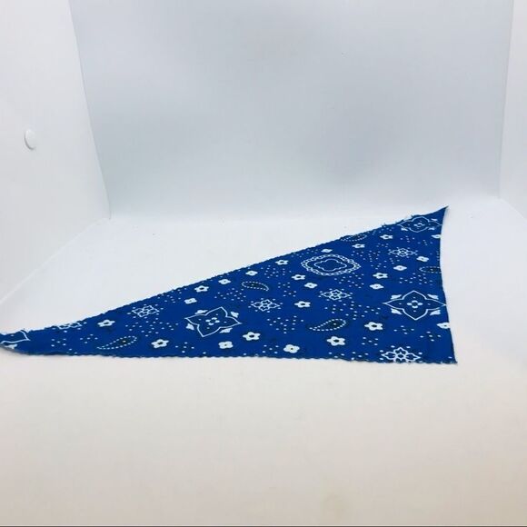 Dog Handkerchief Set of Two Blue Small Toy - Picture 9 of 12